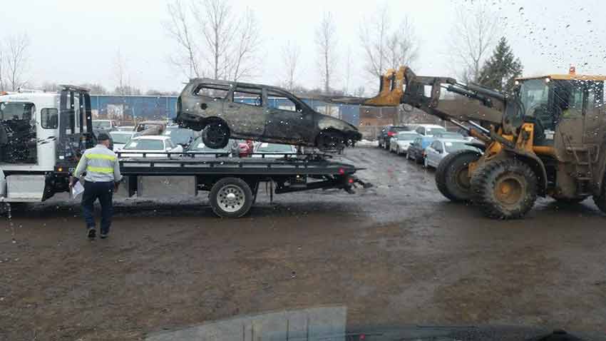 Truck Accident Clean up